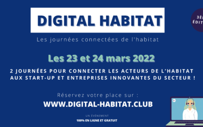 Retrouvez Novamap sur Digital Habitat du 23 au 24 mars 2022