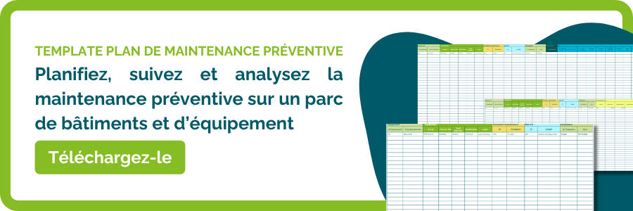 Template Plan de maintenance préventive - Excel xslx