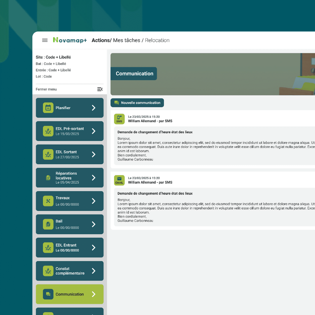 Logiciel état des lieux - étape par étape